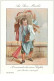 Chromos. N°34110.a Racomoder Les Vieux Souflets .au Bon Marché.publicité. 16  X 11.5 Cm - Au Bon Marché