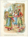 Chromos. N°34067 .ali-baba Et Les 40 Voleurs . N°4 .au Bon Marché.publicité.16.5 X 12 Cm - Au Bon Marché