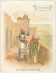 Chromos. N°34053 .epoque Romane Chateau De Carcassonne. Au Bon Marché.publicité.16 X 11.5 Cm - Au Bon Marché