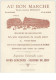 Chromos. N°34053 .epoque Romane Chateau De Carcassonne. Au Bon Marché.publicité.16 X 11.5 Cm - Au Bon Marché