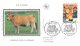 FRANCE.FDC.AM11540.24/04/2004.Cachet Plesse.Animaux De La Ferme.La Vache - 2000-2009