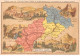 Chromos.AM14602.6x9 Cm Environ.Chocolat Aiguebelle.N°5.Carte Hautes Alpes.Gap.Briançon.Embrun.Durance - Aiguebelle