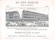 Chromos.AM15468.16x11 Cm Environ.Au Bon Marché.Ali-baba Et Les 40 Voleurs.N°4.Il Cache Les 40 Voleurs Dans Les Vases... - Au Bon Marché