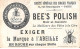 Chromos.AM16334.7x11 Cm Environ.Bee's Polish.Société Générale Des Cigares Français.La Pièce échappée - Other & Unclassified