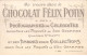 Chromos.AM14706.6x9 Cm Environ.Chocolat Felix Potin.Interprétations Pour Dessiner Simplement.Poules - Sonstige & Ohne Zuordnung