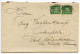 Germany 1926 Cover W/ Letter; Vohwinkel To Ostenfelde; 5pf. German Eagle, Pair - Covers & Documents