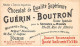 Chromos.AM16076.6x10 Cm Environ.Guérin-Boutron.Chocolat.Bienfaiteurs De L'humanité.Cardinal Lavigerie - Guérin-Boutron