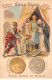 Chromos.AM14508.6x9 Cm Environ.Poulain.Histoire Générale Des Monnaies.N°43.France-Capétiens.Louis IX - Poulain