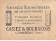 Chromos.AM16677.10x14 Cm Environ.Chicorée Nouvelle.Casiez Et Bourgeois.Langage Des Fleurs.Thlaspi - Tè & Caffè