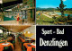 73651641 Denzlingen Sportbad Freibad Hallenbad Restaurant Gaststaette Schwarzwal - Altri & Non Classificati