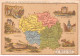 Chromos.AM14555.6x9 Cm Environ.Chocolat Aiguebelle.N°23.Creuse.Aubusson.St Maixant.Boussac.Guéret.Felletin - Aiguebelle