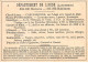 Chromos.AM14551.6x9 Cm Environ.Chocolat Aiguebelle.N°11.Carte Aude.Carcassonne.Narbonne.Castelnaudary - Aiguebelle