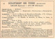 Chromos.AM14533.6x9 Cm Environ.Chocolat Aiguebelle.N°86.Carte Vosges.Epinal.St Dié.Plombières.Mirecourt.Remirémont - Aiguebelle