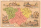 Chromos.AM14529.6x9 Cm Environ.Chocolat Aiguebelle.N°43.Carte Haute Loire.Polignac.Espaly.Le Puy.Lambert - Aiguebelle