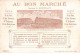 Chromos -COR11121 - Au Bon Marché - Cadet Roussel- Homme - Femmes - Habits - 7x11cm Env. - Au Bon Marché