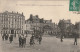 ZY 85-(62) BOULOGNE SUR MER -  LA PLACE ET STATUE FREDERIC SAUVAGE - ANIMATION - HOTEL CHRISOL , CAFE BELLEVUE - 2 SCANS - Boulogne Sur Mer