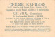 Chromos -COR10877 - Crème Express- Madame Sans-gêne-Le Maréchal Et La Maréchale Lefebvre -  7x10cm Env. - Autres & Non Classés