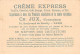 Chromos -COR10877 - Crème Express- Madame Sans-gêne-Le Maréchal Et La Maréchale Lefebvre -  7x10cm Env. - Otros & Sin Clasificación