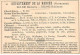 Chromos.AM14579.6x9 Cm Environ.Chocolat Aiguebelle.N°50.Carte Manche.Cherbourg.Granville.Mont St-Michel.Avranches... - Aiguebelle