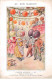 Chromos.AM16789.11x16 Cm Environ.Au Bon Marché.Fruits Animés.III.Fête Aux Pruniers.Reine Claude.Mirabelle.Brugnon... - Au Bon Marché