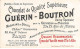 Chromos -COR11594 - Chocolat Guérin-Boutron - Maurice Barres - Académie Française -  6x10cm Env. - Guerin Boutron