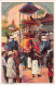 Chromos -COR11445 - Chicorée Boulangère - Colombo - Procession - Eléphant- Foule  -  7x10cm Env. - Thé & Café