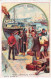 Chromos -COR11436 - Chicorée Boulangère - Port De Gênes - Bateaux à Vapeur - Hommes - Femmes -  7x10cm Env. - Tee & Kaffee