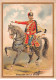 Chromos -COR11207- A La Tourelle- Hussard De La Garde- Cheval -  8x12cm Env. - Otros & Sin Clasificación