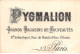 Chromos -COR11165 - A. Pygmalion - Hommes - Drapeau- Tambour- Maison - 7x11cm Env. - Other & Unclassified