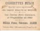 Chromos - COR10007 - Cigarettes Melia - Tabac - Alger - 29 Au Jus - 6x5 Cm Environ - Melia