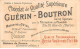 Chromos -COR11837 - Chocolat Guérin-Boutron - Clotaire II - Brunehaut - Cheval - Hommes -  6x10cm Env. - Guerin Boutron