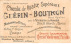 Chromos -COR11840 - Chocolat Guérin-Boutron - Charlemagne - Couronnement - Rome -  6x10cm Env. - Guerin Boutron