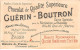 Chromos -COR11825 - Chocolat Guérin-Boutron - Le Directoire - Mont Saint-Bernard - Hommes - Ane  -  6x10cm Env. - Guérin-Boutron