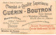 Chromos -COR11824 - Chocolat Guérin-Boutron - Le Consulat - Bonaparte - Pont D'Arcole - Soldats -  6x10cm Env. - Guérin-Boutron