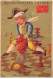 Chromos -COR11954 - Maison Philippe Latour - Homme - Jeu D'échecs - Fond Or  -  7x11cm Env. - Autres & Non Classés