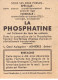 Chromos -COR11955 - La Phosphatine - Bretagne - Femme - Maison - Mer - Bateau  -  7x5cm Env. - Sonstige & Ohne Zuordnung