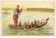 Chromos -COR11724 - La Pêche Aux Cormorans - Bateau - Chine -  7x10cm Env. - Sonstige & Ohne Zuordnung