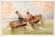 Chromos -COR11712 - La Pêche Des Sciènes - Floride - Bateau -  7x10cm Env. - Sonstige & Ohne Zuordnung