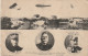 ZY 90 - CARTE SOUVENIR DES GRANDES MANOEUVRES DU SUD OUEST , SEPTEMBRE 1912 - PORTRAITS Gal GALIENI , JOFFRE , MARION - Manöver