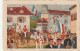 ZY 93-(64) DEPART POUR LA PROCESSION D' APRES LES GOUACHES ORIGINALES DE JACQUES LE TANNEUR - Le Tanneur