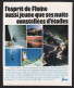 Lot De 3 Publicite 1975 Tourisme Voyage Station  FLAINE 74 Haute Savoie Ski Skieur Montagne Randonnée Raquette - Reclame