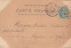 ZY 101-(69) BONNE ANNEE ( CORRESPONDANCE LYON 01/01/1904 ) - POILU AVEC BARDA - ILLUSTRATEUR - 2 SCANS - Other & Unclassified