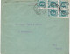 (01) Belgique  5 X N° 194  Sur Enveloppe écrite De Bruxelles Vers Bâle Suisse - 1922-1927 Houyoux