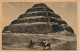 ZY 102- CAIRO ( EGYPT ) - THE STEP PYRAMID AT SAKKARA ( SAQQARA ) - 2 SCANS - Pyramids