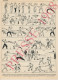 2 Vues Planche 1908 Escrime Sport Vintage - Autres & Non Classés