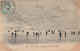 ZY 109-(74) LAC D' ANNECY PENDANT L' HIVER DE 1890 - ANIMATION - PHOT. EDIT. PITTIER , ANNECY - 2 SCANS - Annecy