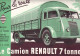 RENAULT - Grand Prospectus CAMION 7 Tonnes R. 4080 - Cars