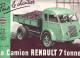 RENAULT - Grand Prospectus CAMION 7 Tonnes R. 4080 - Automovilismo