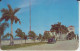 Memorial Pier Building Bradenton Floride  USA  Large Red And White Metal Tower  Cars Palm Trees 2 Sc - Bradenton