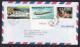 Djibouti: Airmail Cover To Poland, 1984, 3 Stamps, Orchid Flower, Airplane, Herritage, Rare Real Use (traces Of Use) - Djibouti (1977-...)